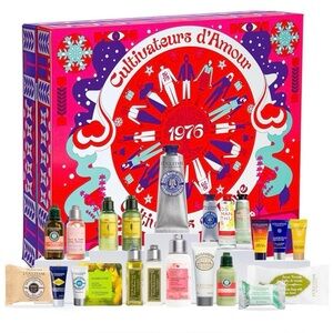 L’Occitane Cultivators of Love Christmas Advent Calendar 24 Products Set NIB